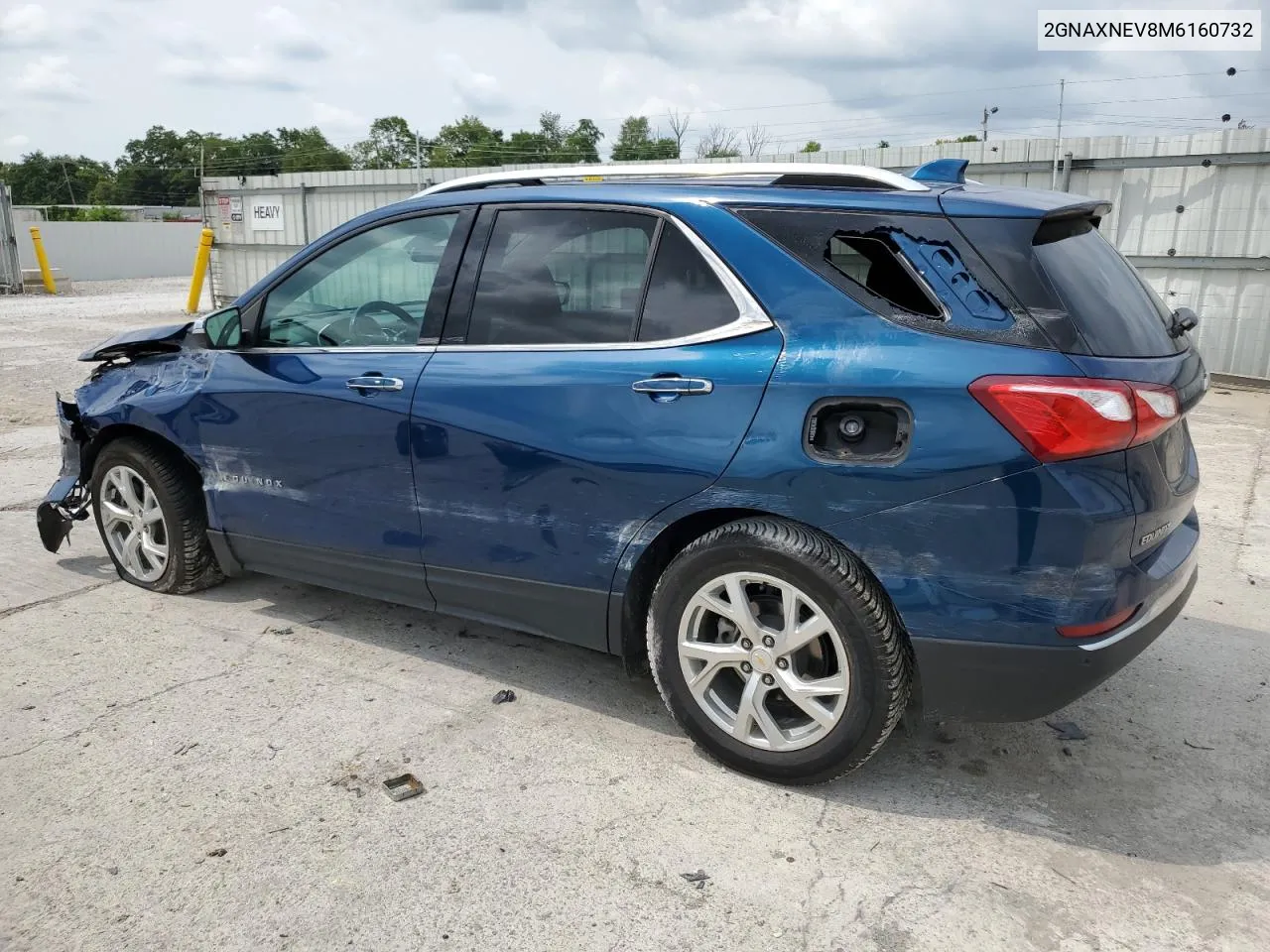 2021 Chevrolet Equinox Premier VIN: 2GNAXNEV8M6160732 Lot: 64405734