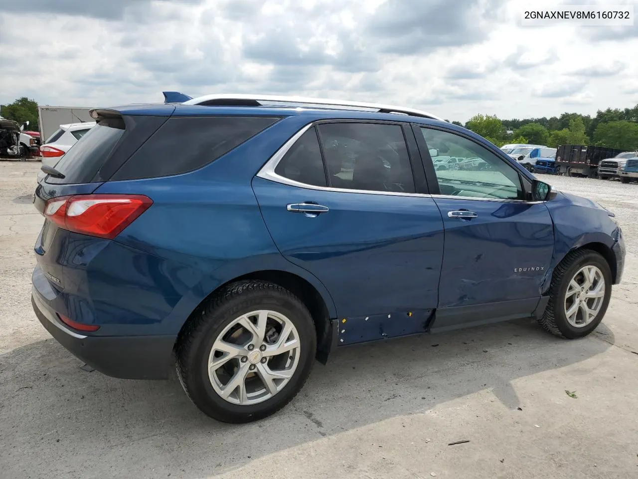 2021 Chevrolet Equinox Premier VIN: 2GNAXNEV8M6160732 Lot: 64405734