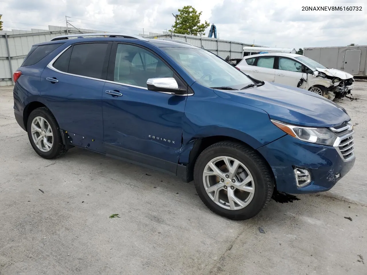 2021 Chevrolet Equinox Premier VIN: 2GNAXNEV8M6160732 Lot: 64405734