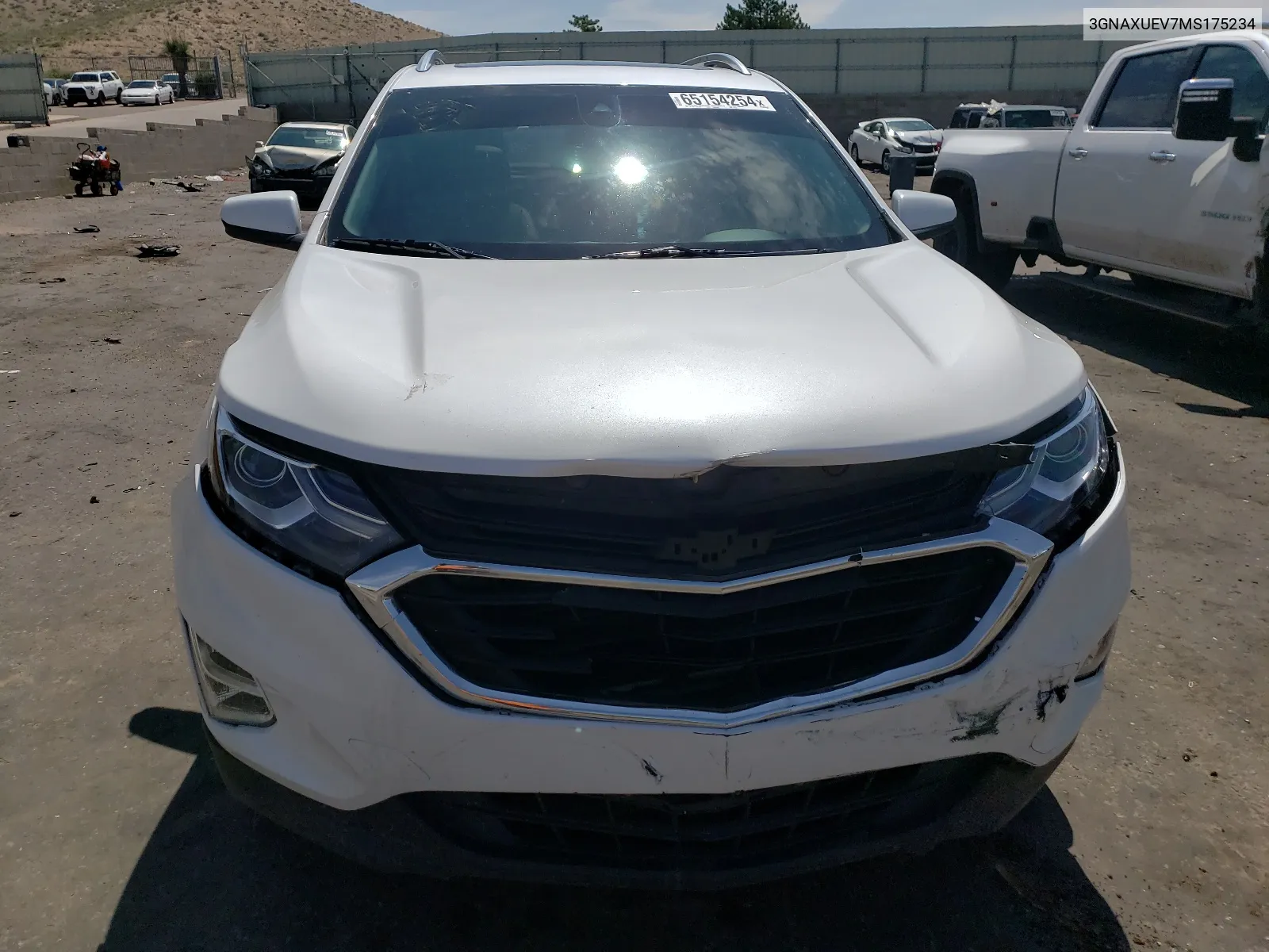 3GNAXUEV7MS175234 2021 Chevrolet Equinox Lt