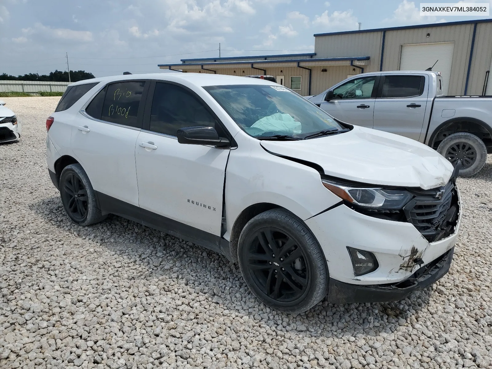 2021 Chevrolet Equinox Lt VIN: 3GNAXKEV7ML384052 Lot: 65174424