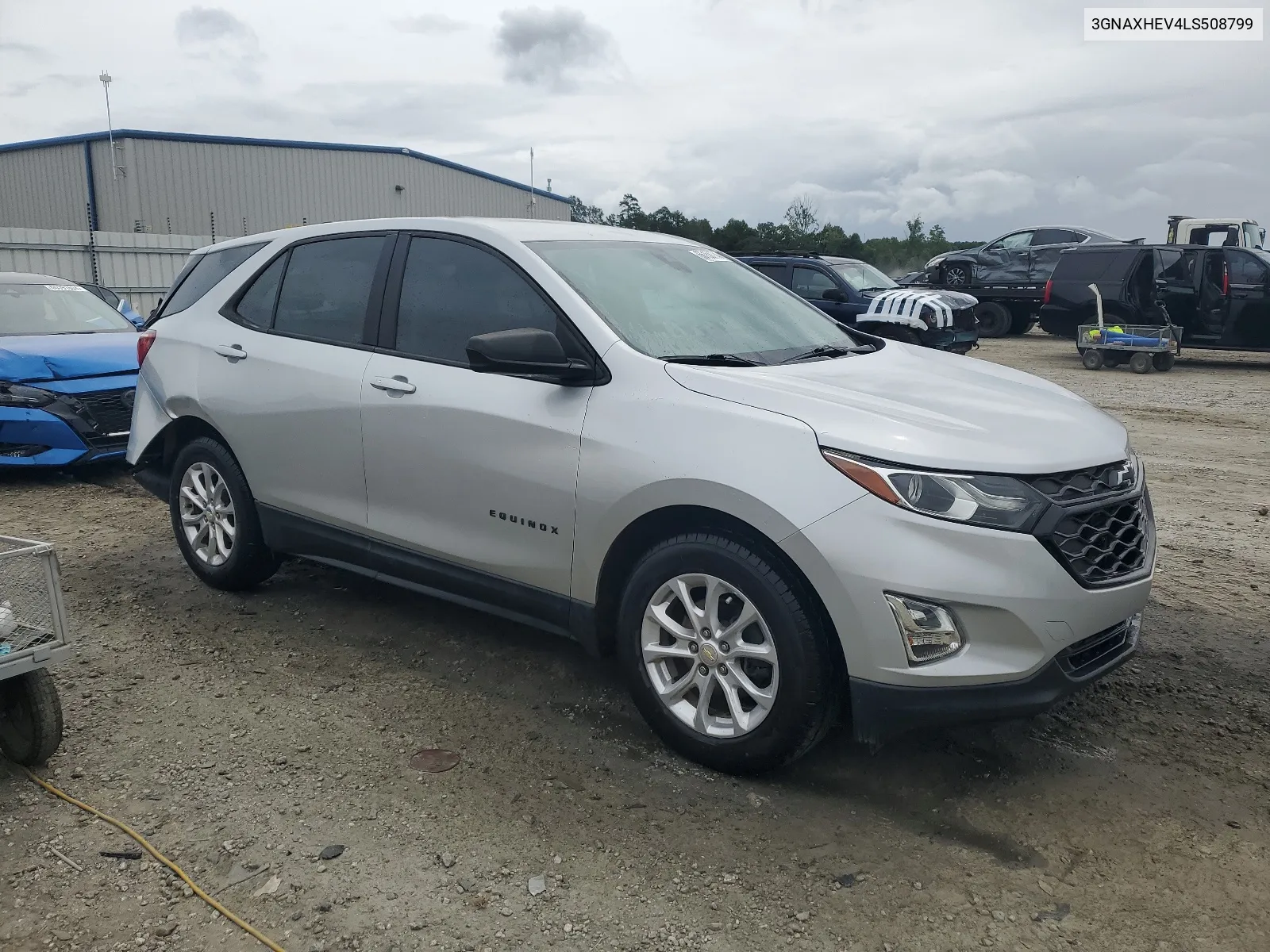 2020 Chevrolet Equinox Ls VIN: 3GNAXHEV4LS508799 Lot: 66158774