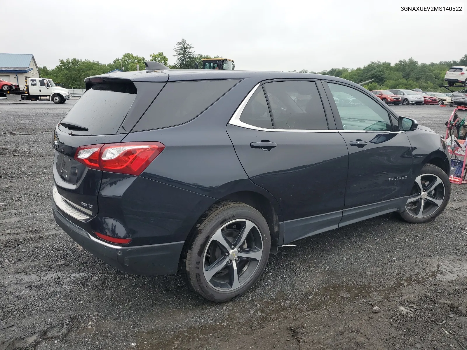 2021 Chevrolet Equinox Lt VIN: 3GNAXUEV2MS140522 Lot: 66496744