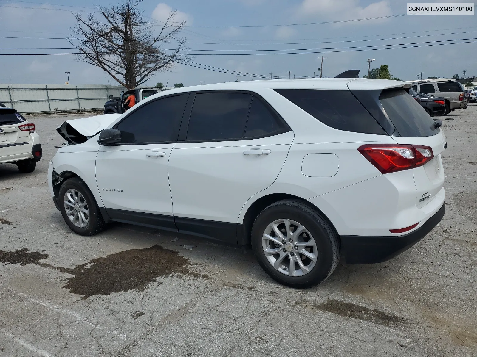 2021 Chevrolet Equinox Ls VIN: 3GNAXHEVXMS140100 Lot: 66609944