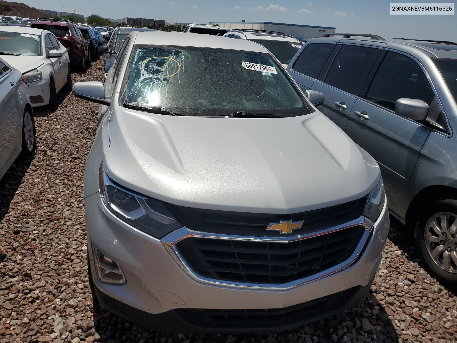 2GNAXKEV8M6116325 2021 Chevrolet Equinox Lt