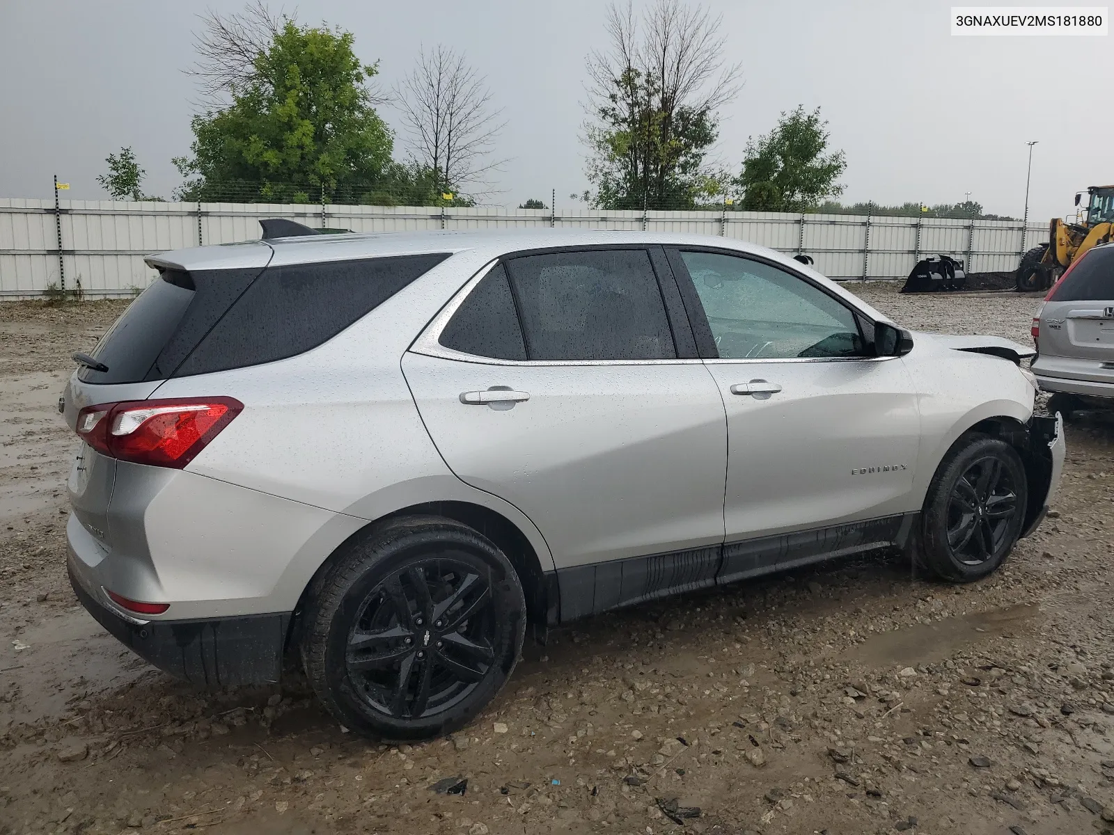 2021 Chevrolet Equinox Lt VIN: 3GNAXUEV2MS181880 Lot: 67364344