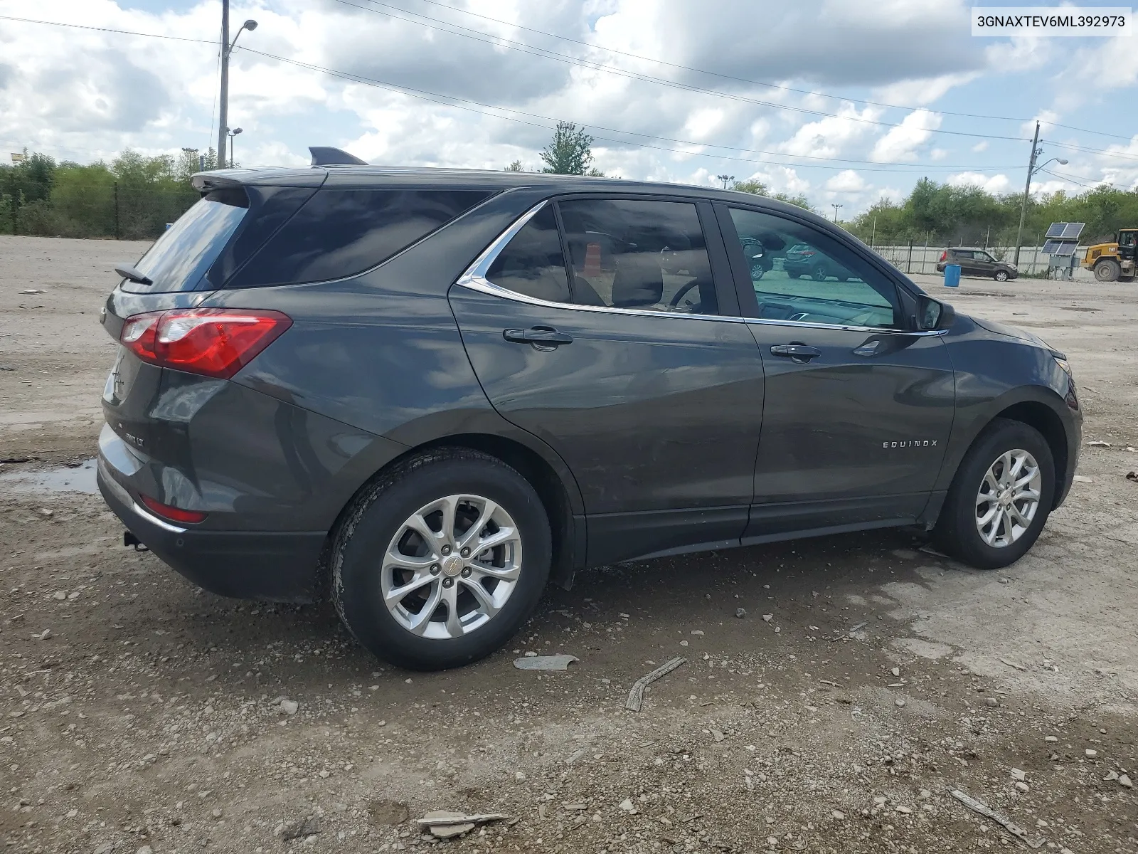 2021 Chevrolet Equinox Lt VIN: 3GNAXTEV6ML392973 Lot: 67434754