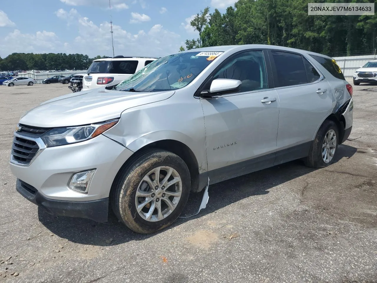 2021 Chevrolet Equinox Lt VIN: 2GNAXJEV7M6134633 Lot: 67455864