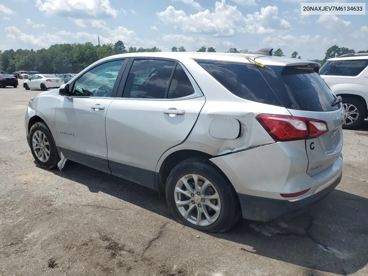 2021 Chevrolet Equinox Lt VIN: 2GNAXJEV7M6134633 Lot: 67455864