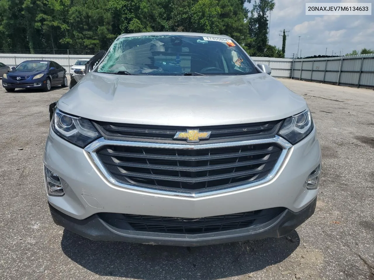 2021 Chevrolet Equinox Lt VIN: 2GNAXJEV7M6134633 Lot: 67455864