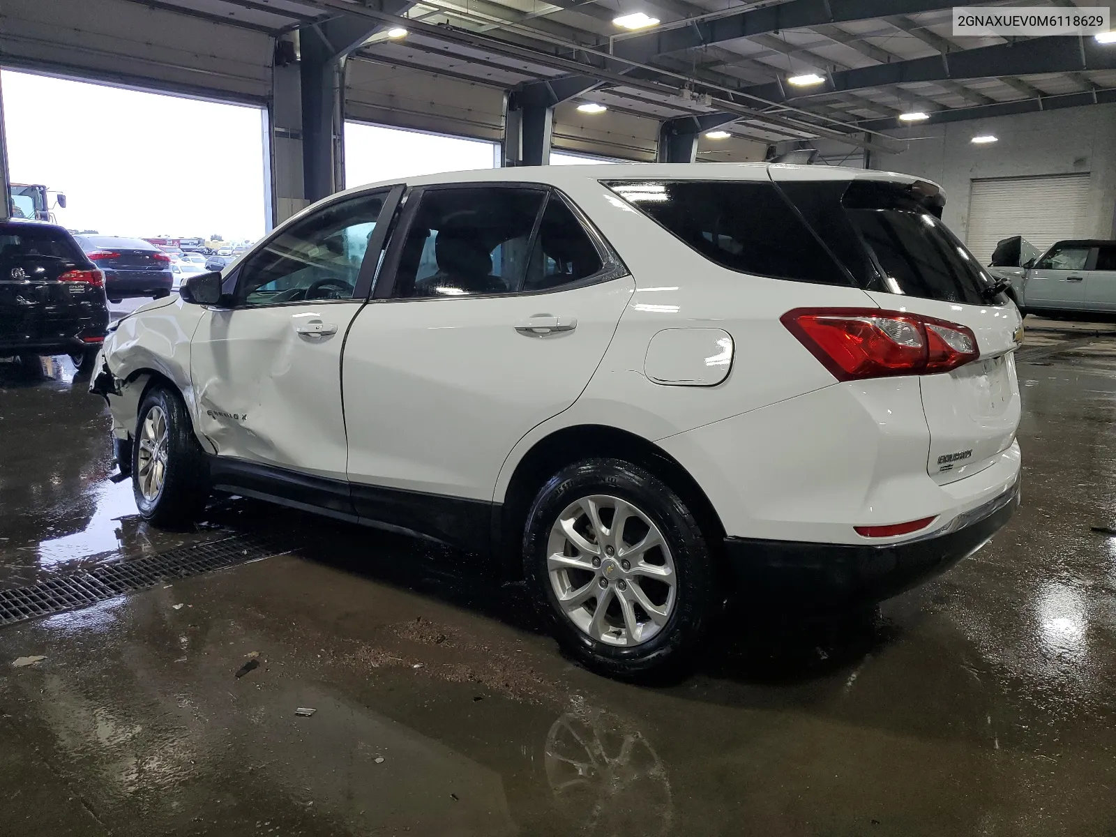 2021 Chevrolet Equinox Lt VIN: 2GNAXUEV0M6118629 Lot: 67477924