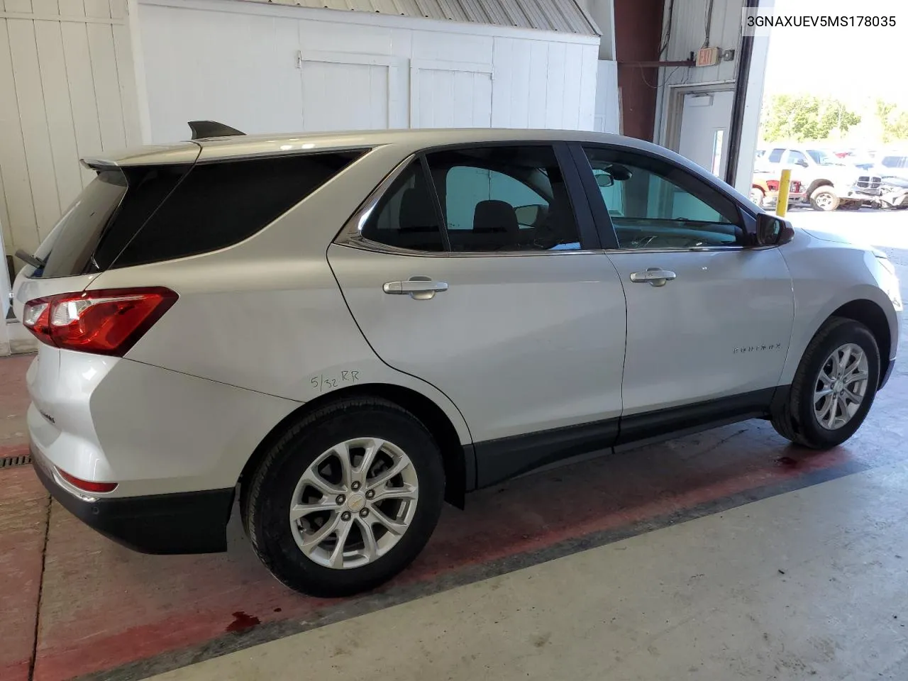 2021 Chevrolet Equinox Lt VIN: 3GNAXUEV5MS178035 Lot: 68549744