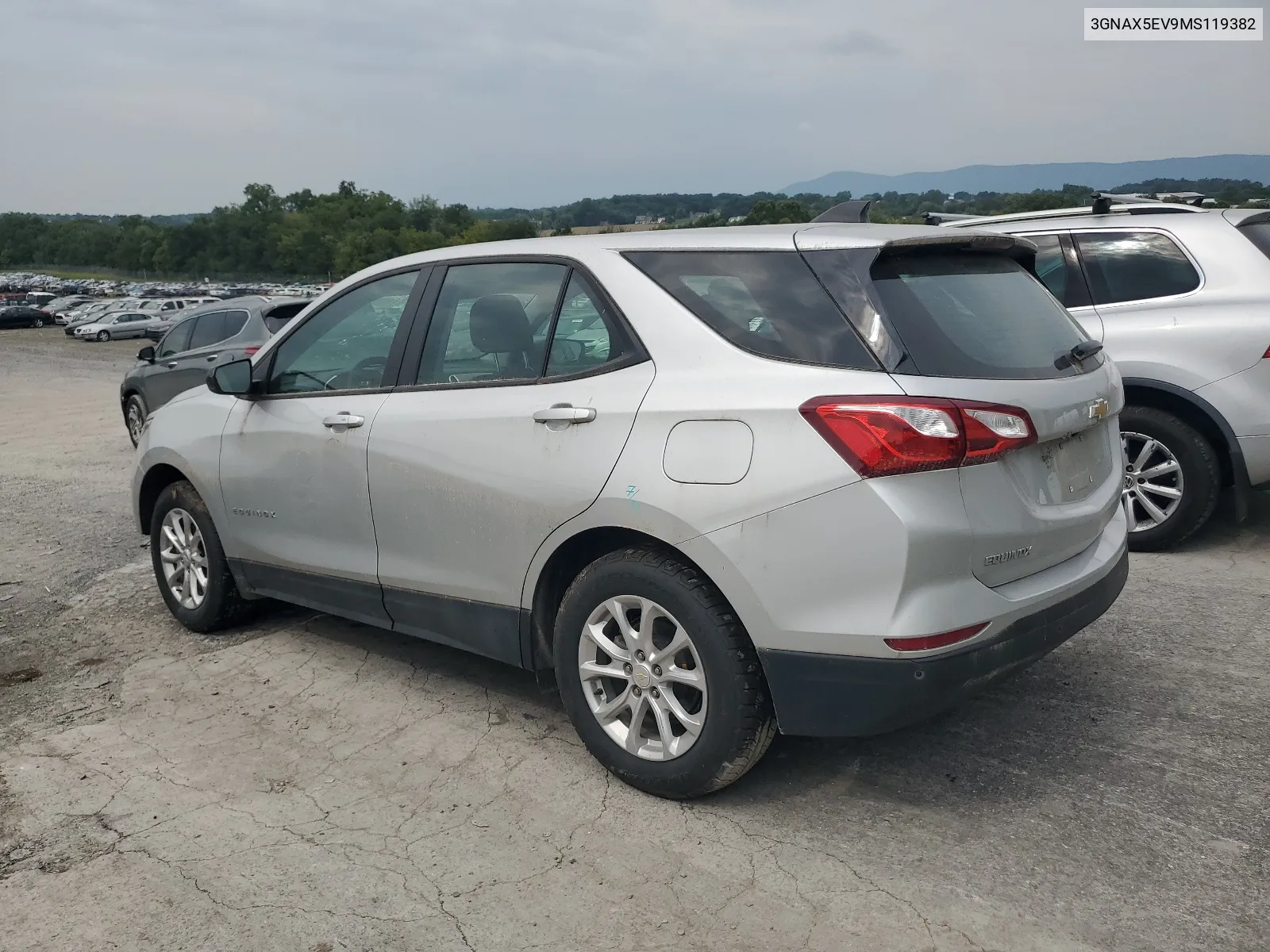 2021 Chevrolet Equinox VIN: 3GNAX5EV9MS119382 Lot: 68821594