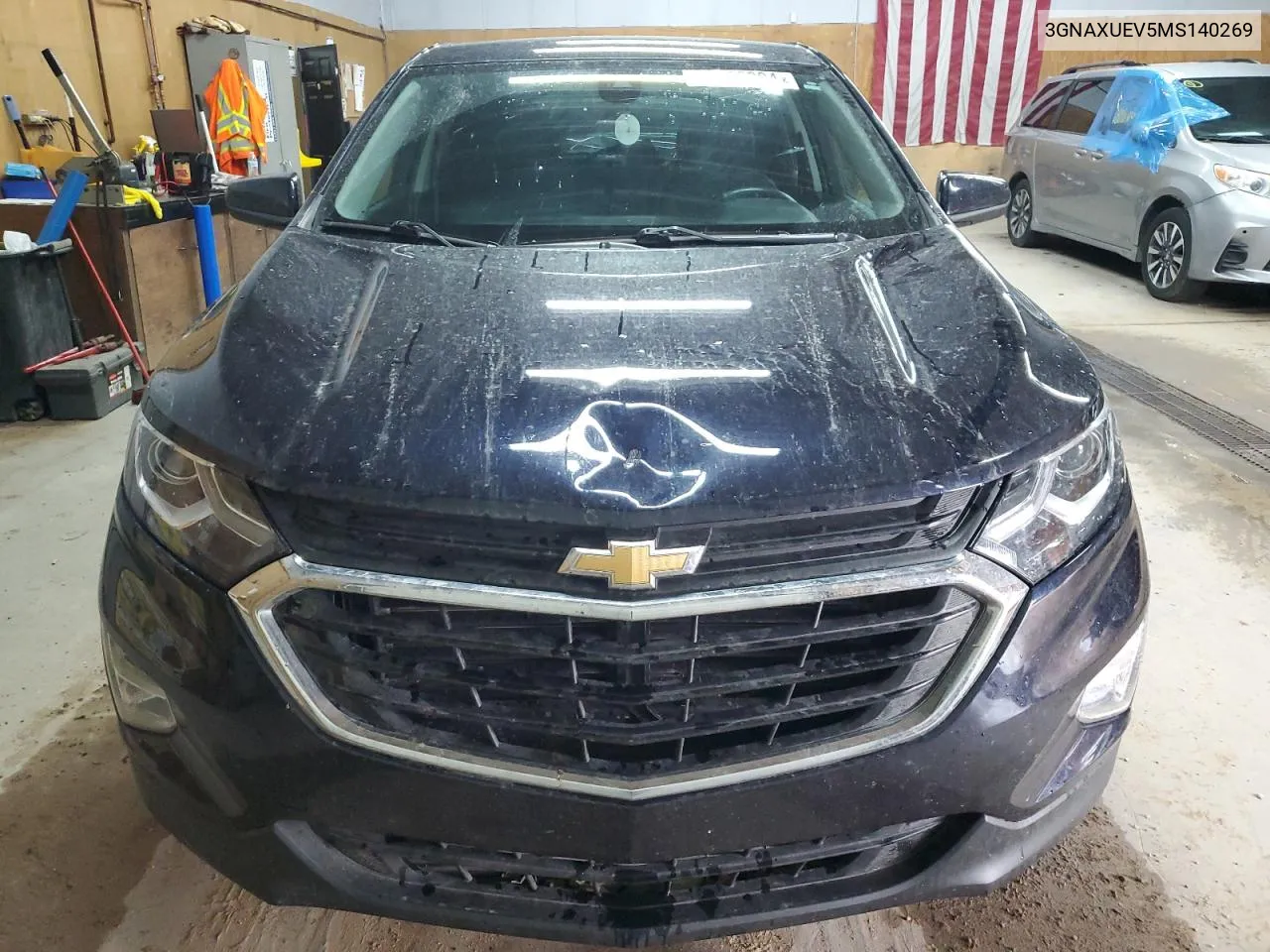 2021 Chevrolet Equinox Lt VIN: 3GNAXUEV5MS140269 Lot: 68836294