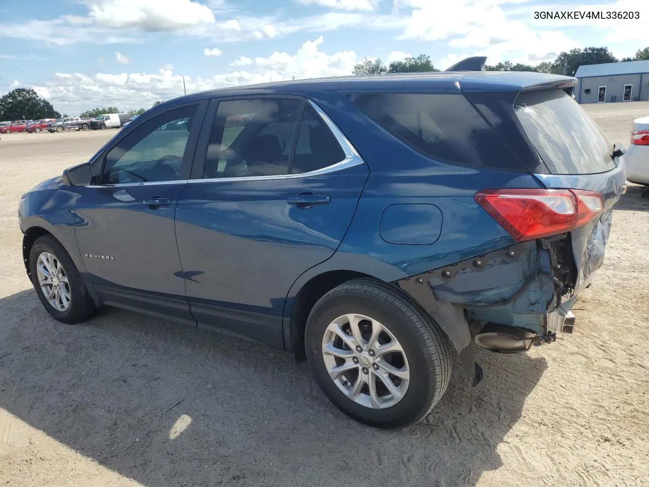 2021 Chevrolet Equinox Lt VIN: 3GNAXKEV4ML336203 Lot: 68883094