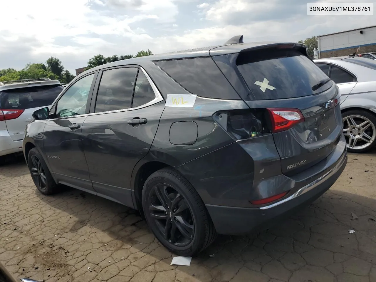 3GNAXUEV1ML378761 2021 Chevrolet Equinox Lt