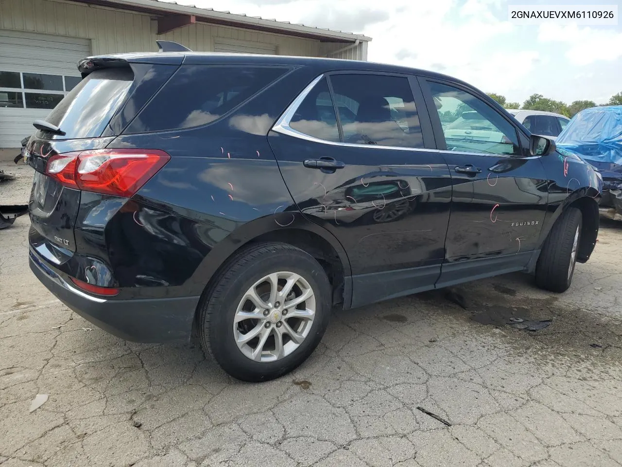 2021 Chevrolet Equinox Lt VIN: 2GNAXUEVXM6110926 Lot: 69068984