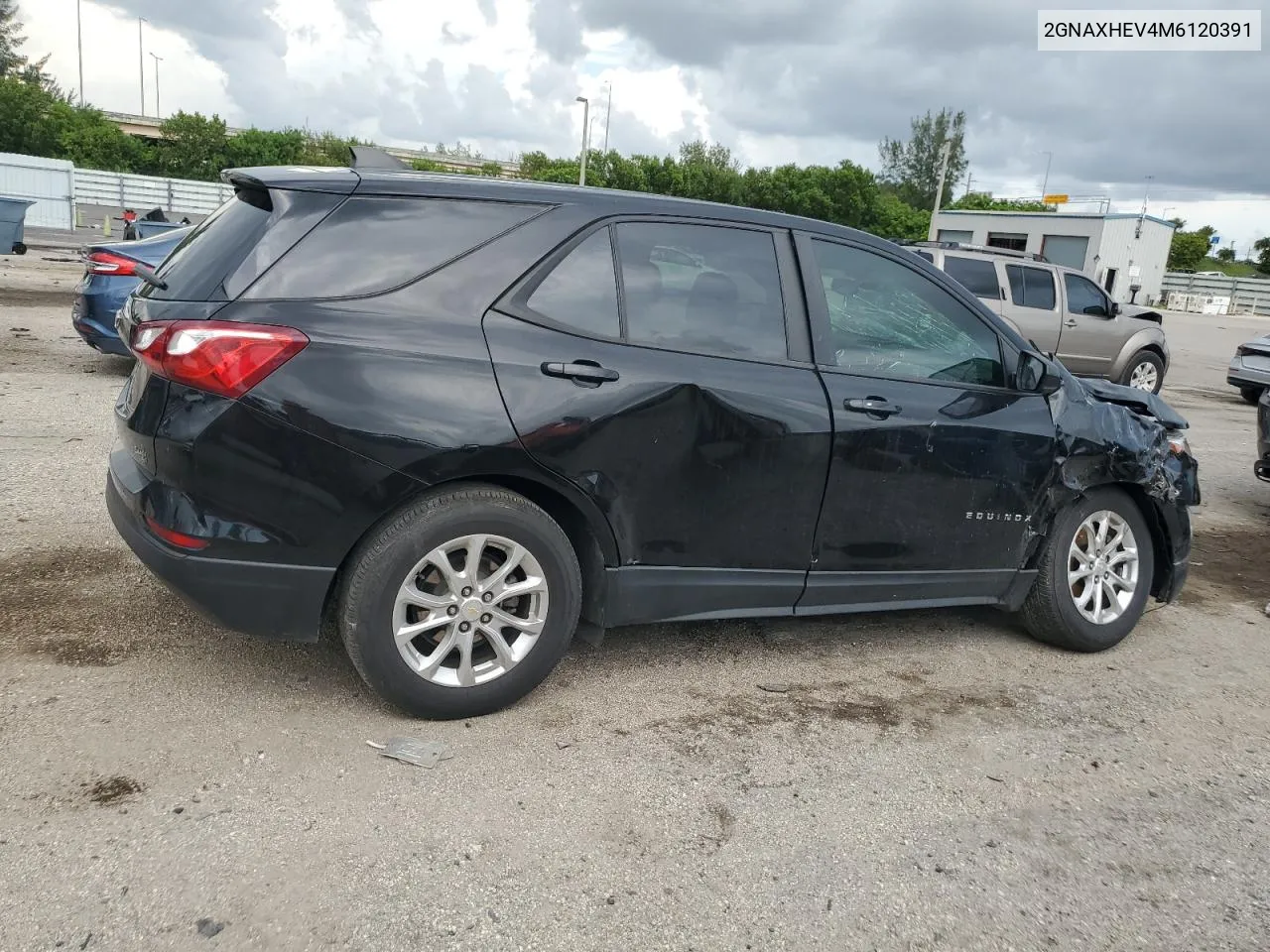 2021 Chevrolet Equinox Ls VIN: 2GNAXHEV4M6120391 Lot: 69415134