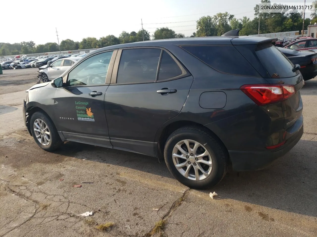 2021 Chevrolet Equinox Ls VIN: 2GNAXSEV1M6131717 Lot: 69466914