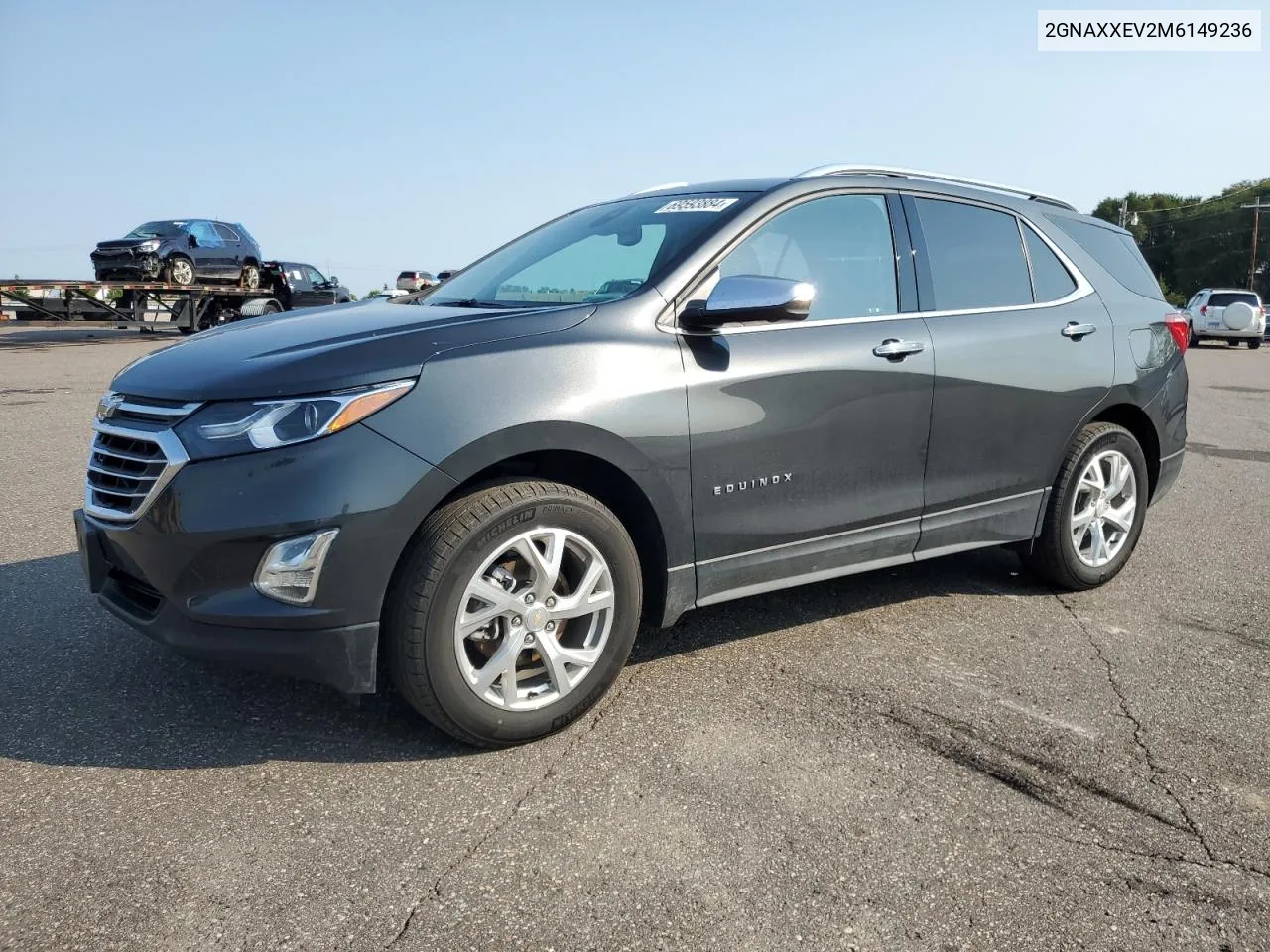 2021 Chevrolet Equinox Premier VIN: 2GNAXXEV2M6149236 Lot: 69593884