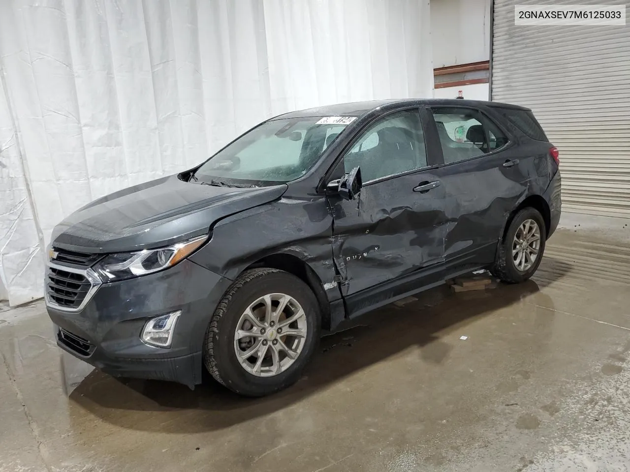 2021 Chevrolet Equinox Ls VIN: 2GNAXSEV7M6125033 Lot: 69923194