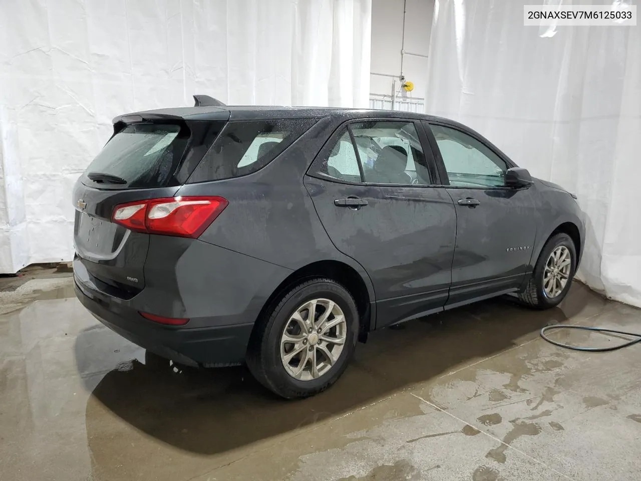 2021 Chevrolet Equinox Ls VIN: 2GNAXSEV7M6125033 Lot: 69923194