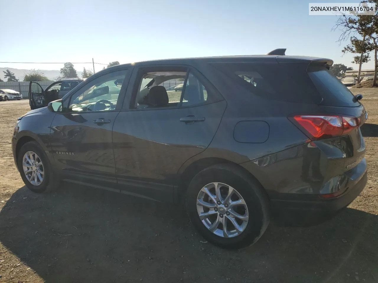 2021 Chevrolet Equinox Ls VIN: 2GNAXHEV1M6116704 Lot: 69991264