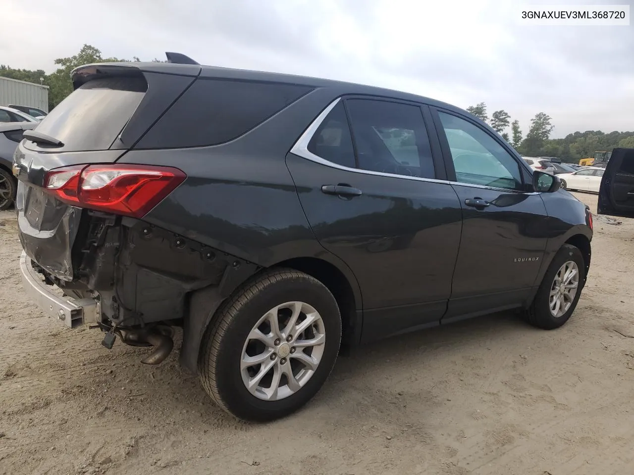 2021 Chevrolet Equinox Lt VIN: 3GNAXUEV3ML368720 Lot: 70094714