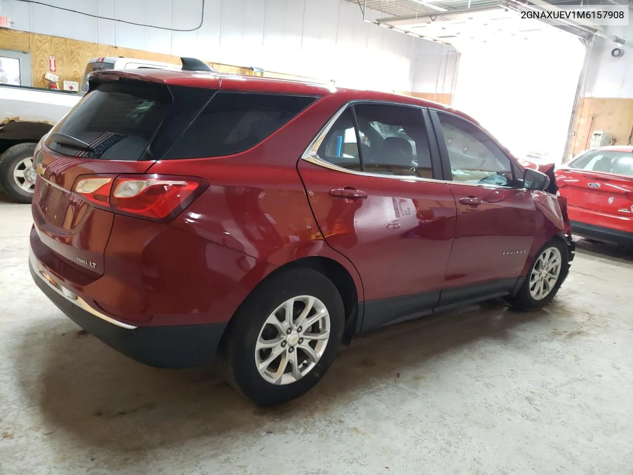 2021 Chevrolet Equinox Lt VIN: 2GNAXUEV1M6157908 Lot: 70263804