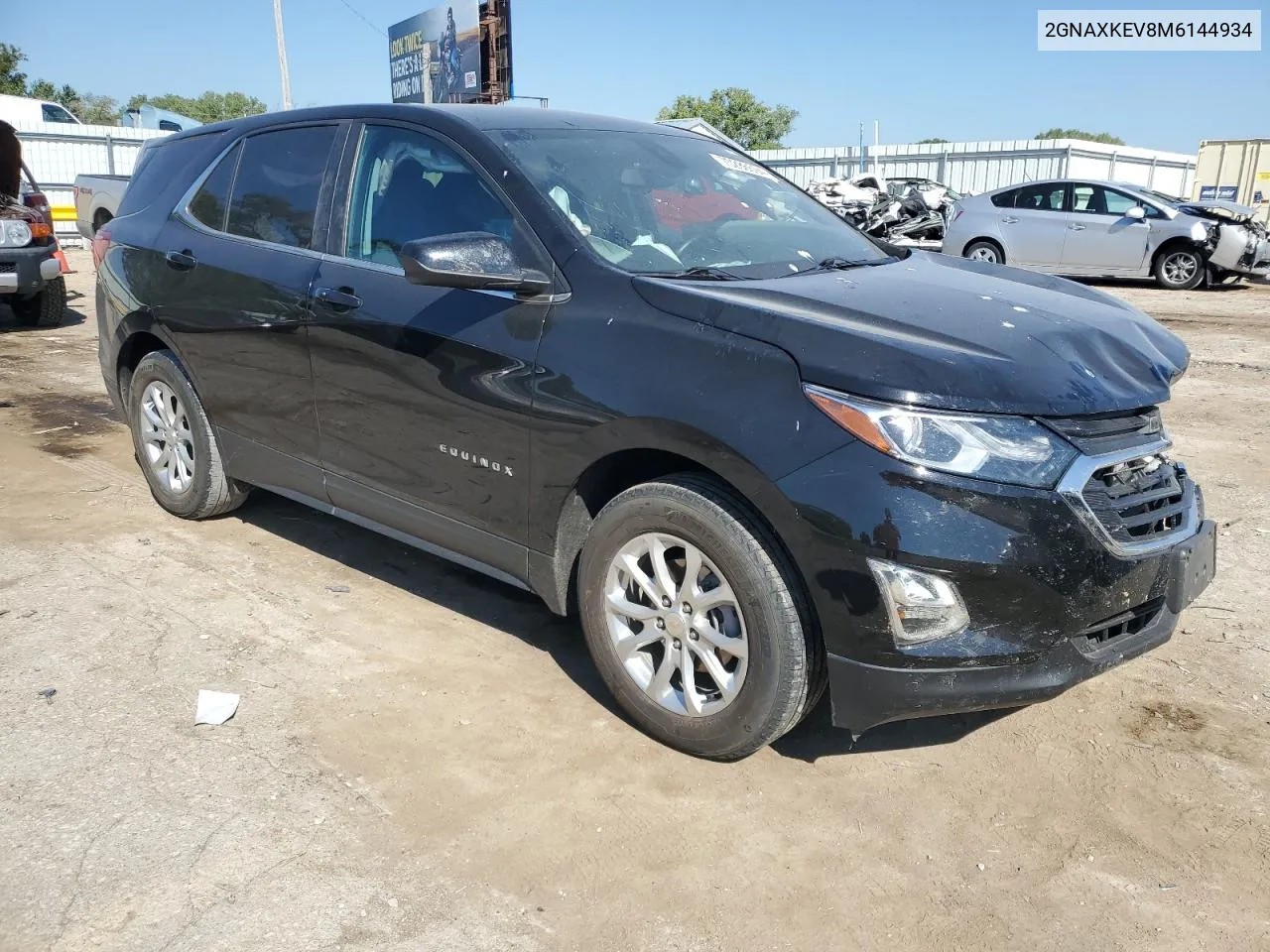 2021 Chevrolet Equinox Lt VIN: 2GNAXKEV8M6144934 Lot: 70286594