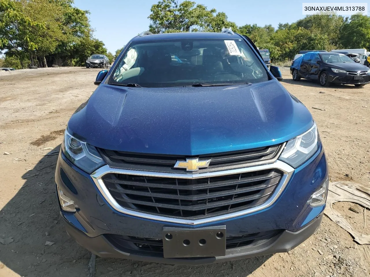 2021 Chevrolet Equinox Lt VIN: 3GNAXUEV4ML313788 Lot: 70292534