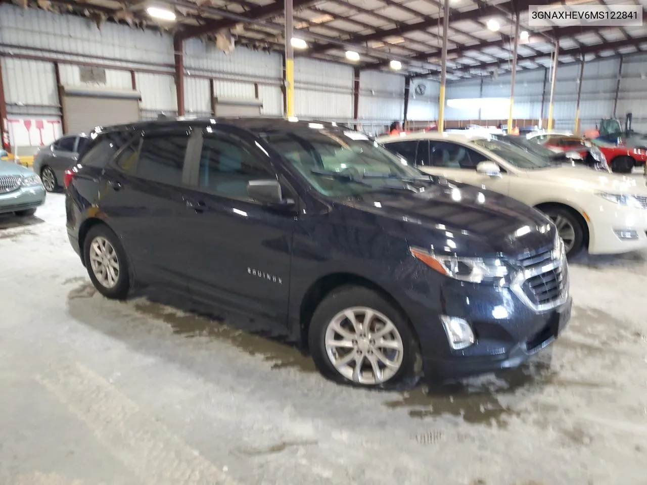 2021 Chevrolet Equinox Ls VIN: 3GNAXHEV6MS122841 Lot: 70748914