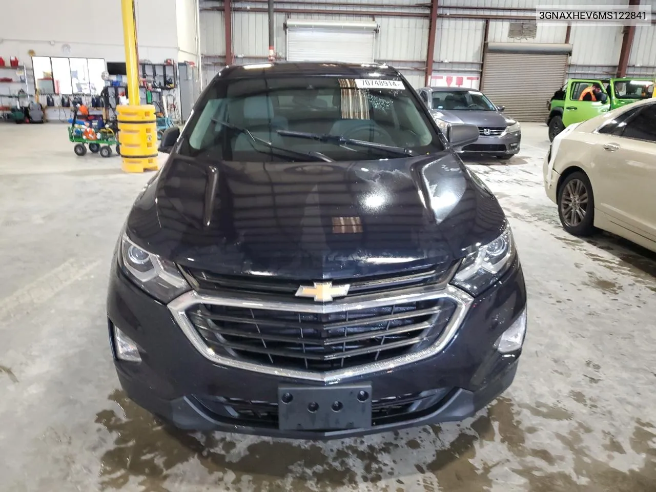 2021 Chevrolet Equinox Ls VIN: 3GNAXHEV6MS122841 Lot: 70748914