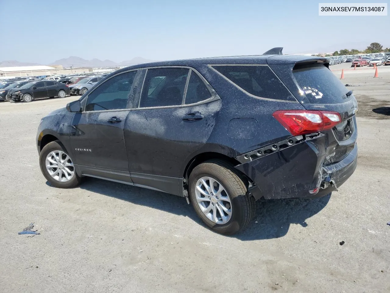 2021 Chevrolet Equinox Ls VIN: 3GNAXSEV7MS134087 Lot: 70806364