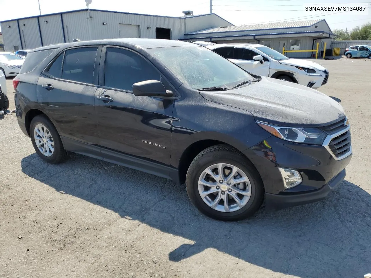 2021 Chevrolet Equinox Ls VIN: 3GNAXSEV7MS134087 Lot: 70806364