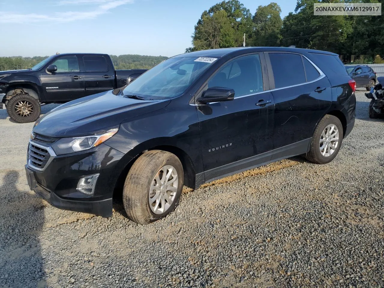 2021 Chevrolet Equinox Lt VIN: 2GNAXKEVXM6129917 Lot: 70827424