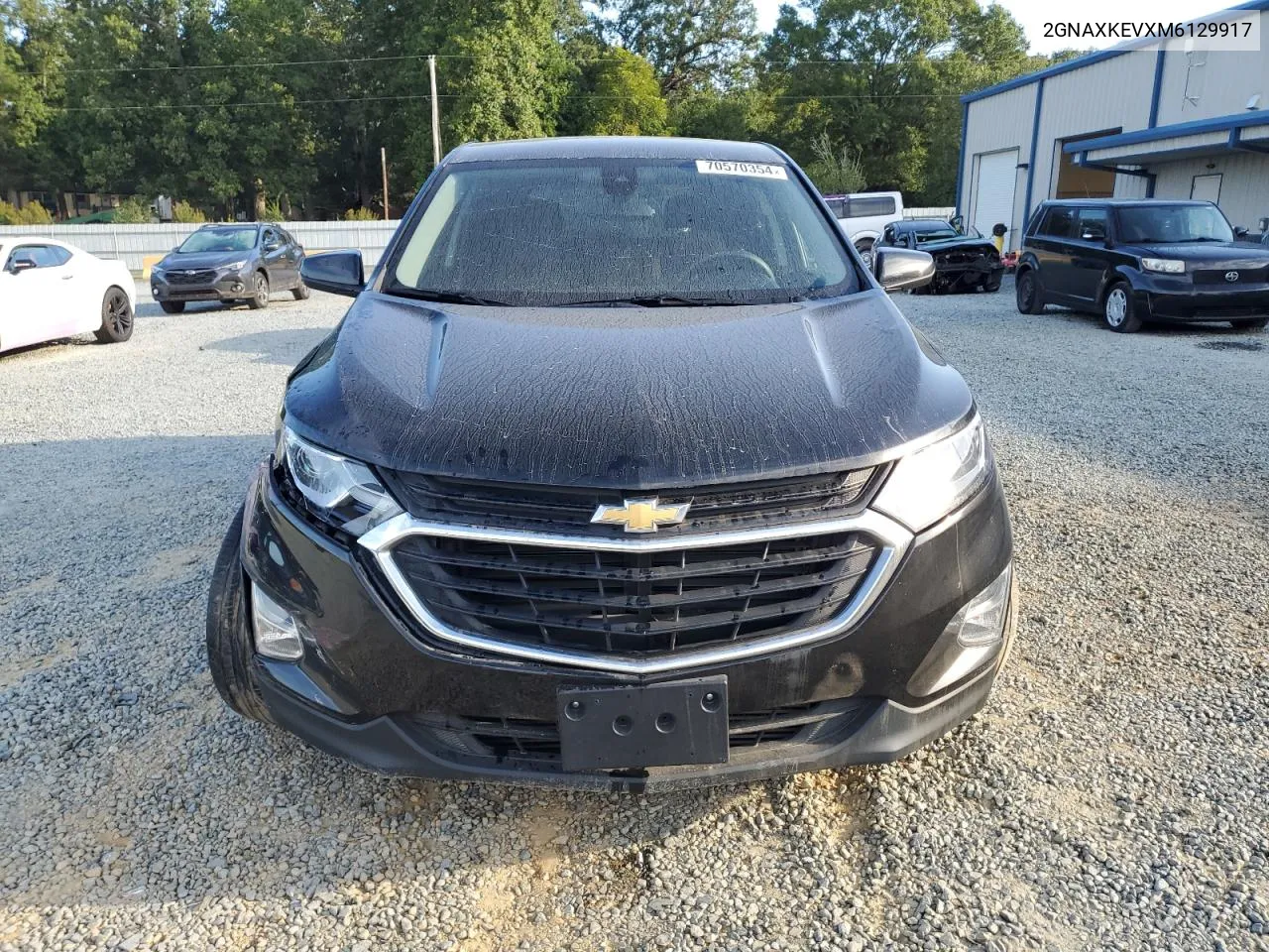 2021 Chevrolet Equinox Lt VIN: 2GNAXKEVXM6129917 Lot: 70827424