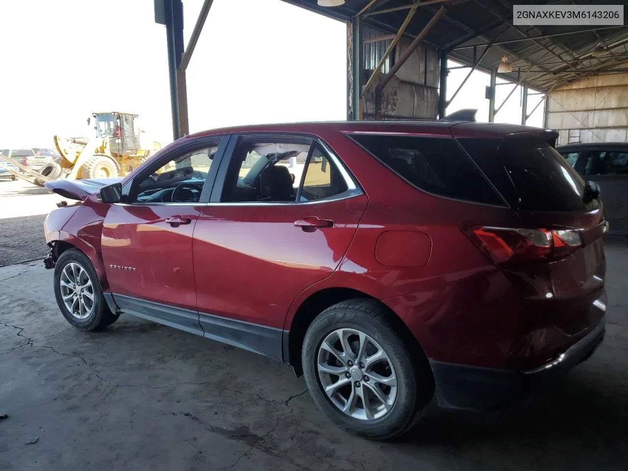 2021 Chevrolet Equinox Lt VIN: 2GNAXKEV3M6143206 Lot: 70845024