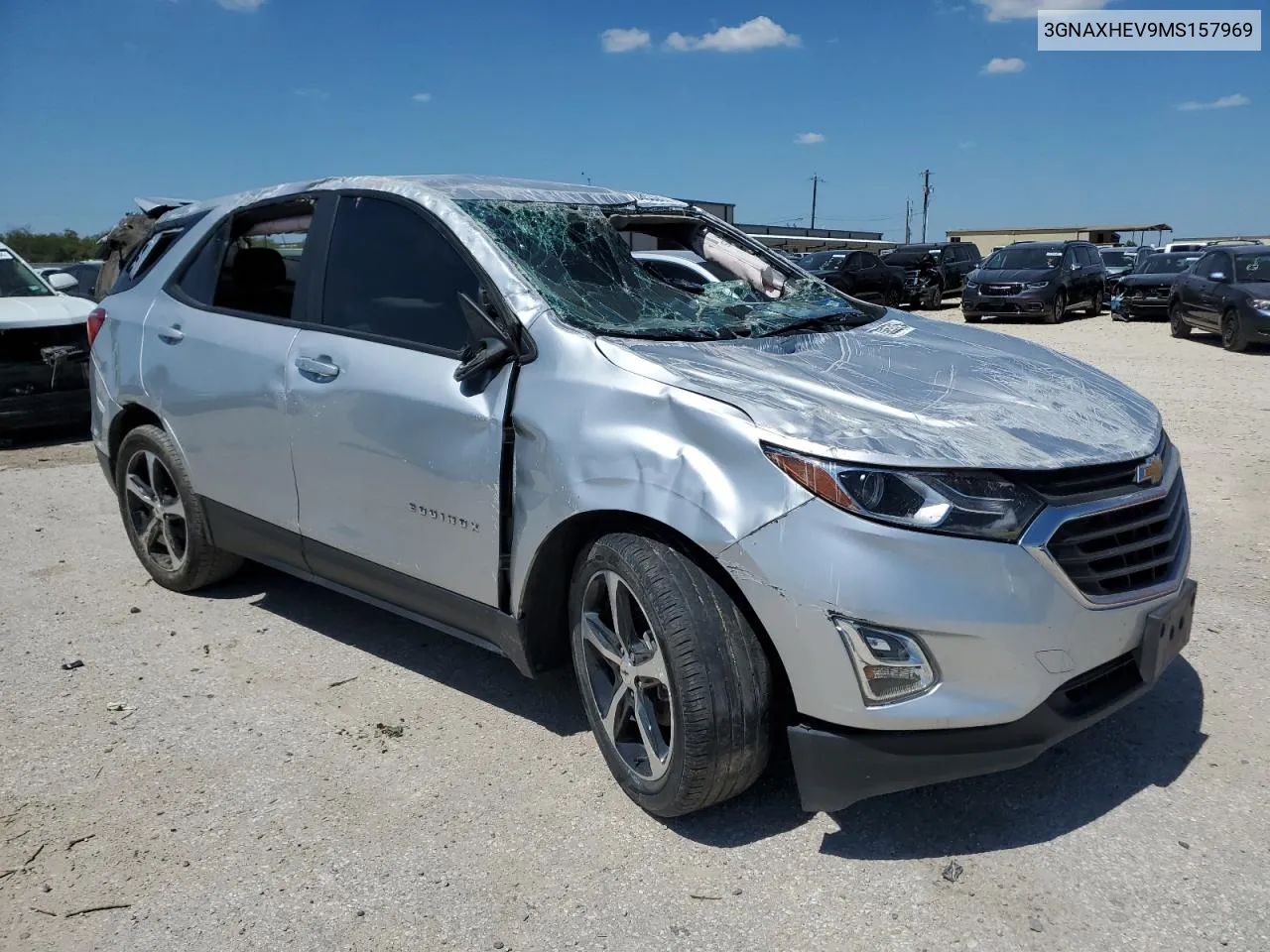 2021 Chevrolet Equinox Ls VIN: 3GNAXHEV9MS157969 Lot: 70853254