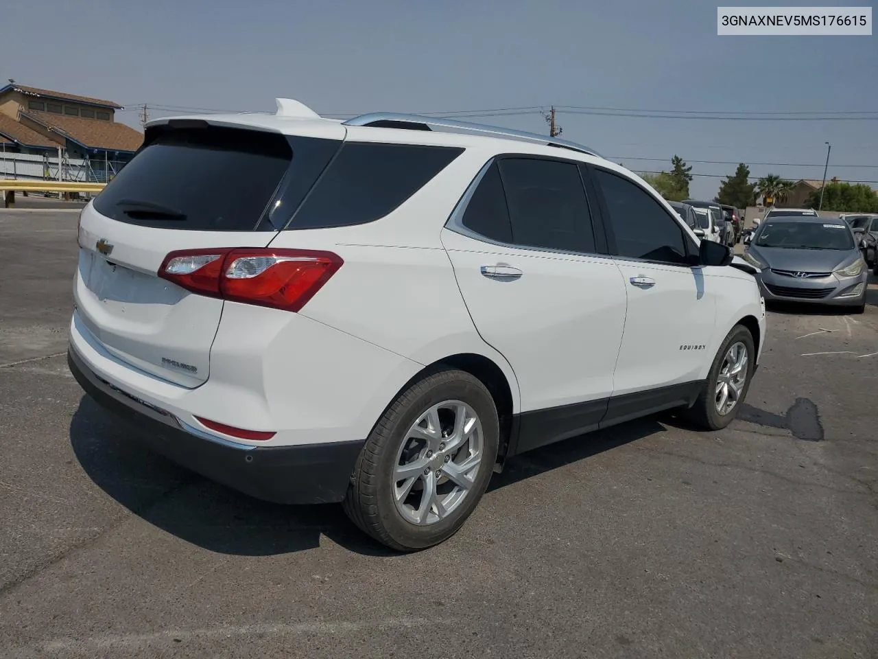 3GNAXNEV5MS176615 2021 Chevrolet Equinox Premier