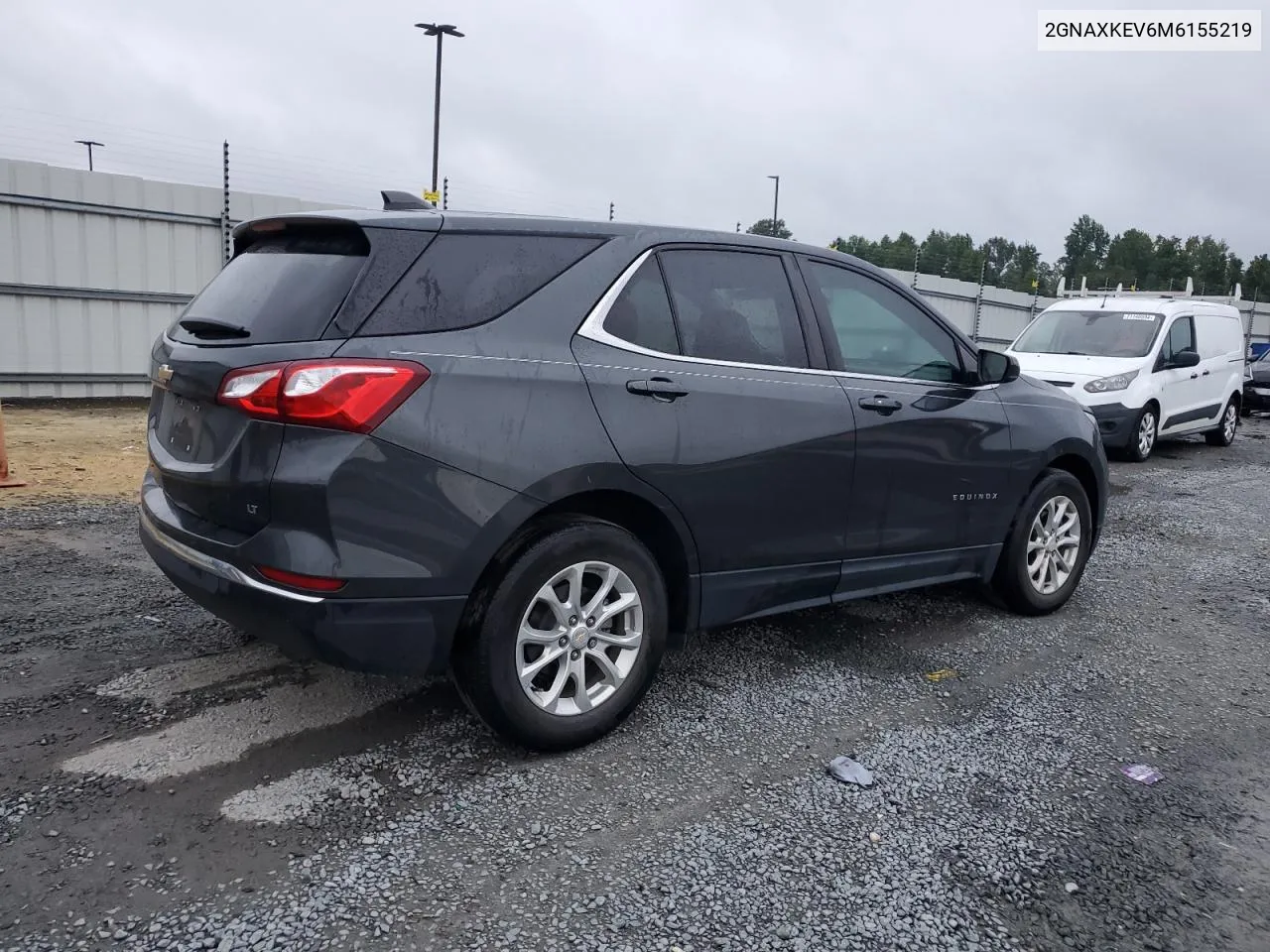 2021 Chevrolet Equinox Lt VIN: 2GNAXKEV6M6155219 Lot: 71211884