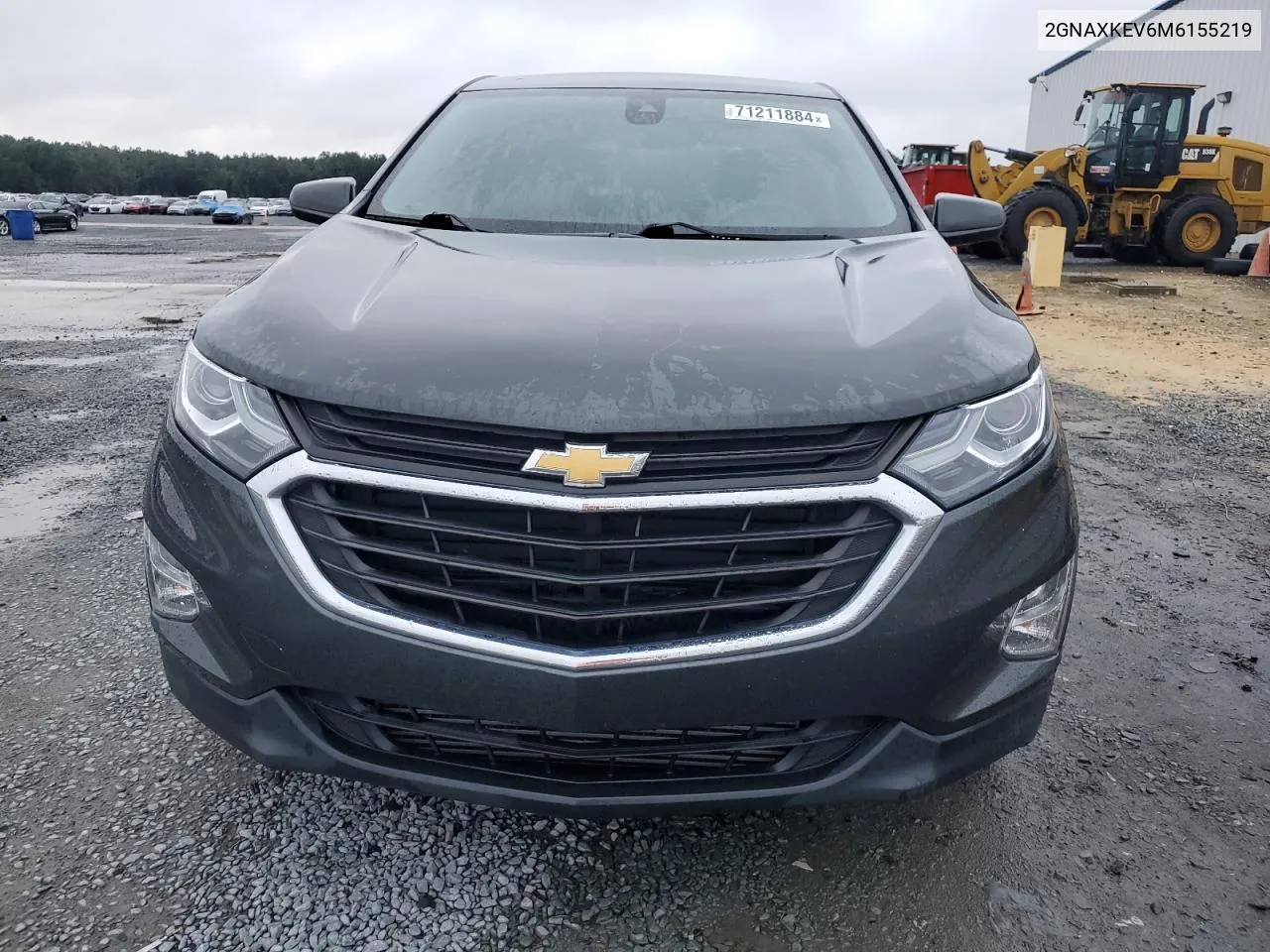 2GNAXKEV6M6155219 2021 Chevrolet Equinox Lt