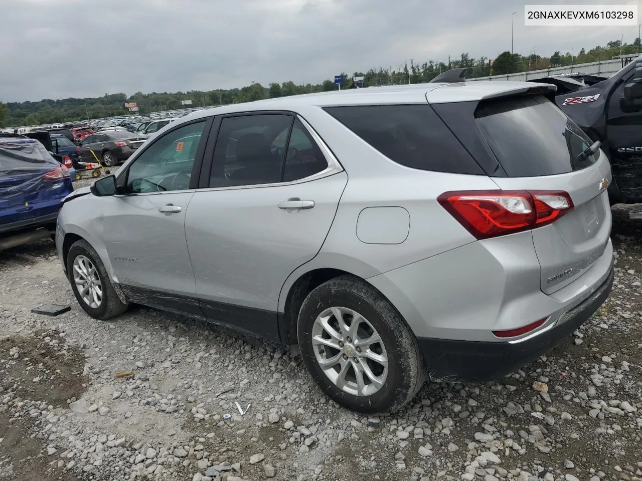 2021 Chevrolet Equinox Lt VIN: 2GNAXKEVXM6103298 Lot: 71754664