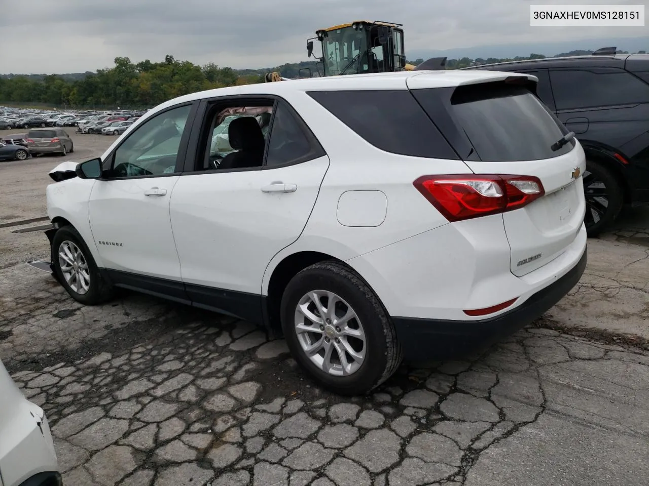 2021 Chevrolet Equinox Ls VIN: 3GNAXHEV0MS128151 Lot: 72041894