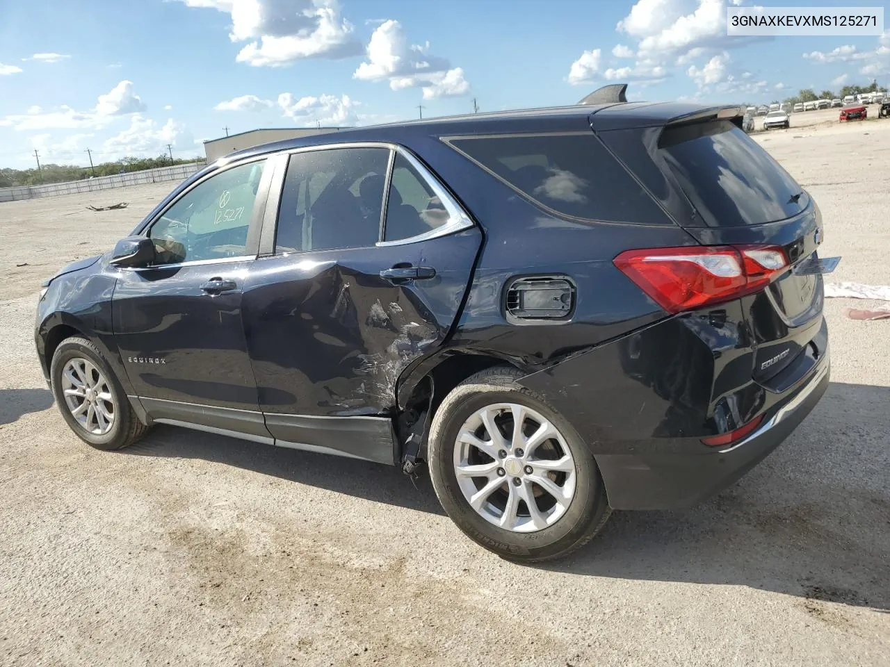 2021 Chevrolet Equinox Lt VIN: 3GNAXKEVXMS125271 Lot: 72241274