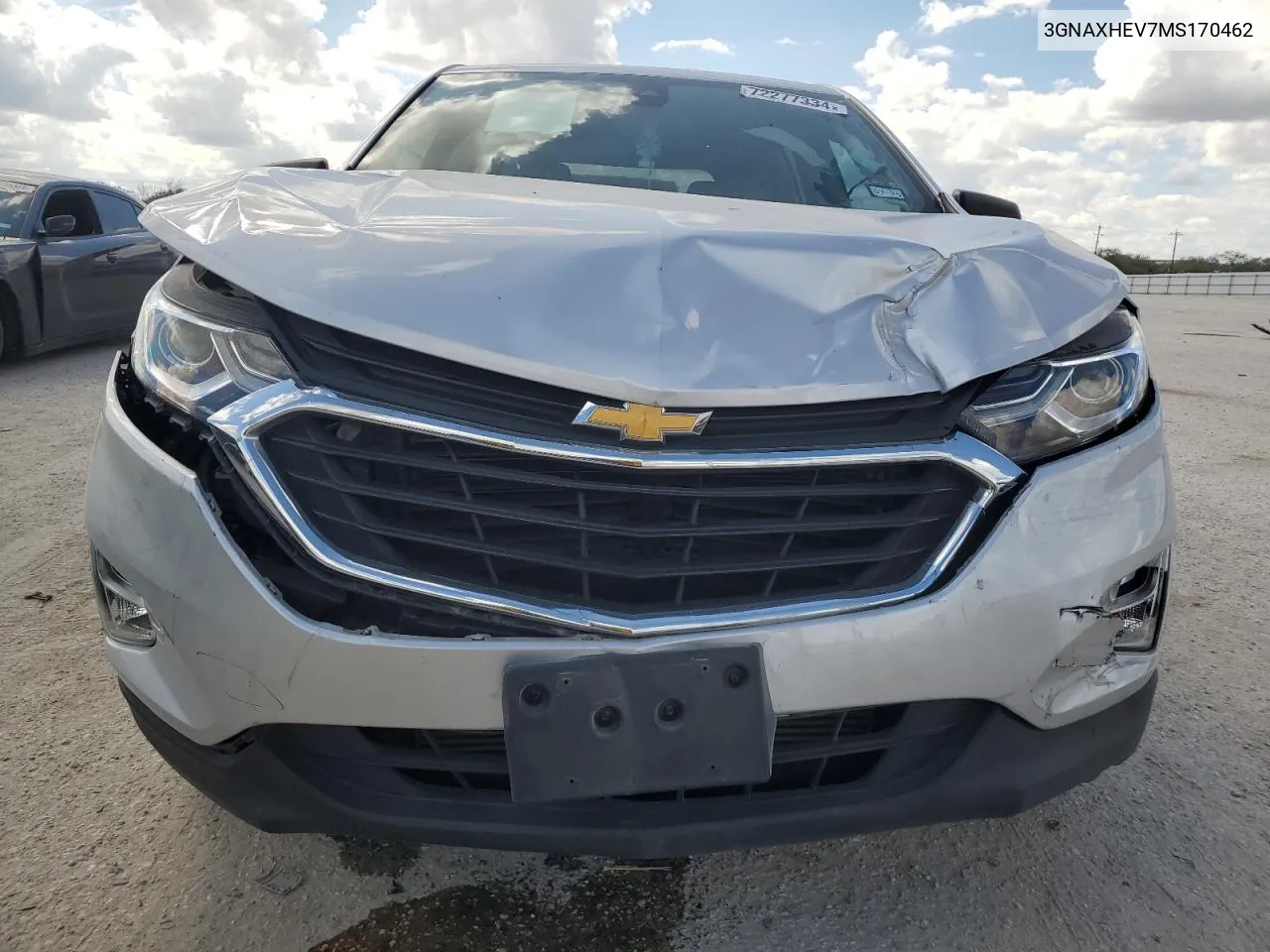 2021 Chevrolet Equinox Ls VIN: 3GNAXHEV7MS170462 Lot: 72277334