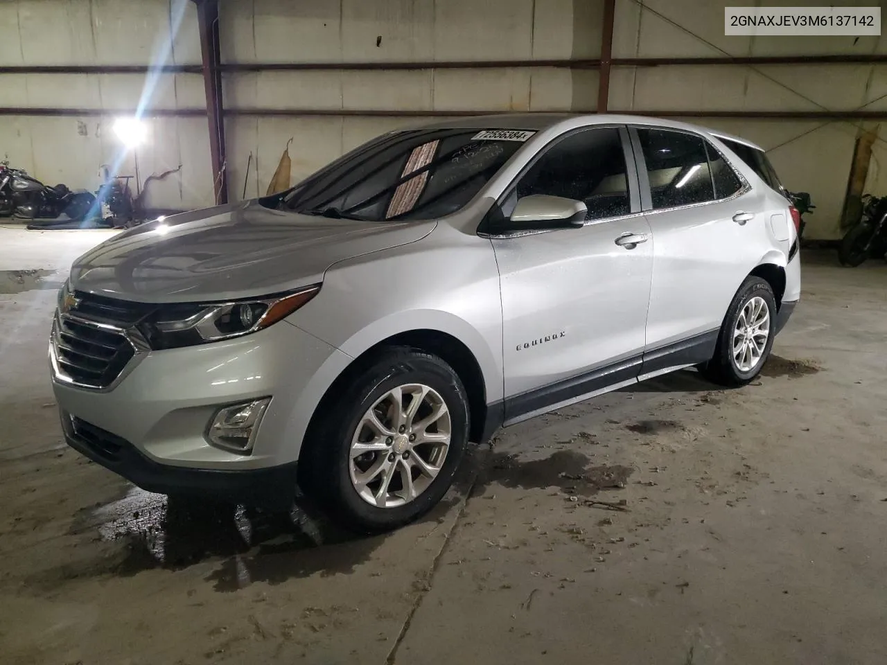 2021 Chevrolet Equinox Lt VIN: 2GNAXJEV3M6137142 Lot: 72556384