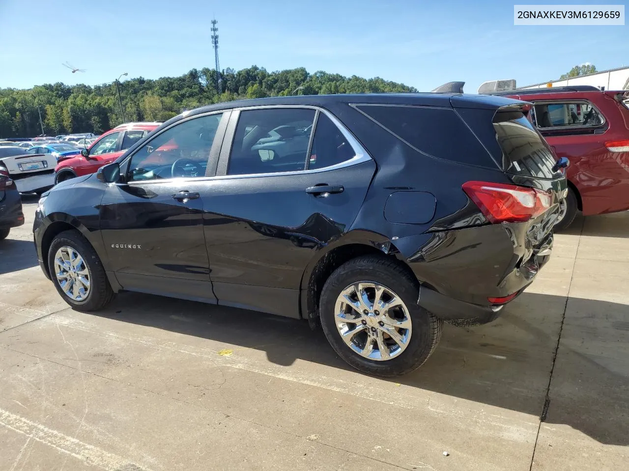 2021 Chevrolet Equinox Lt VIN: 2GNAXKEV3M6129659 Lot: 72633004