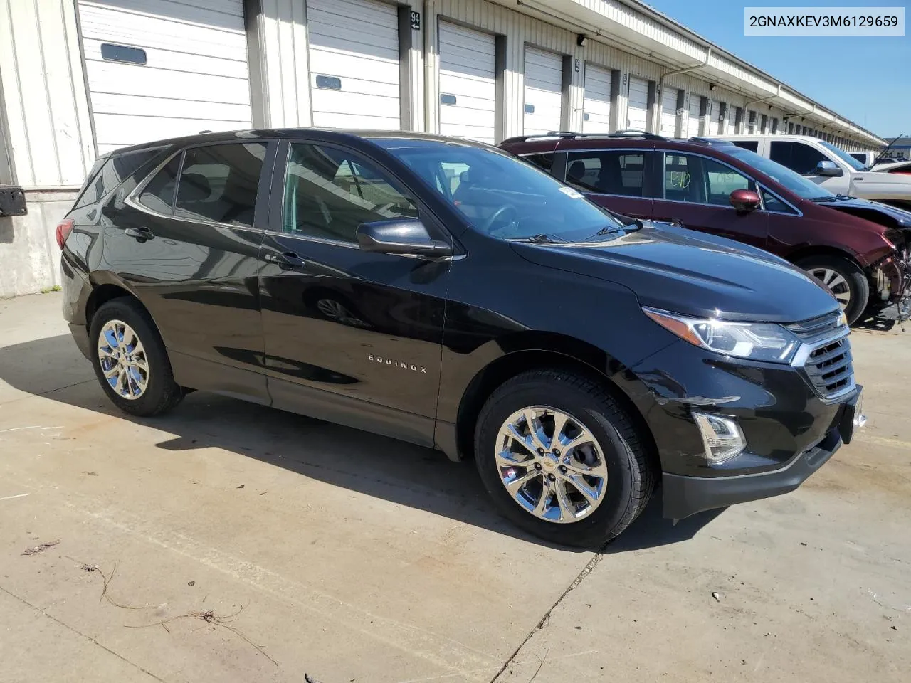 2021 Chevrolet Equinox Lt VIN: 2GNAXKEV3M6129659 Lot: 72633004