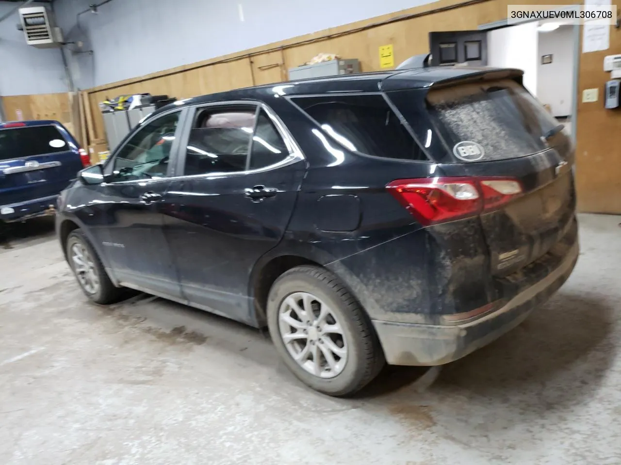 2021 Chevrolet Equinox Lt VIN: 3GNAXUEV0ML306708 Lot: 72702034